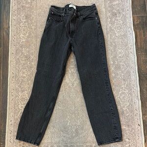 Abercrombie & Fitch Black Straight Jeans Classic Style